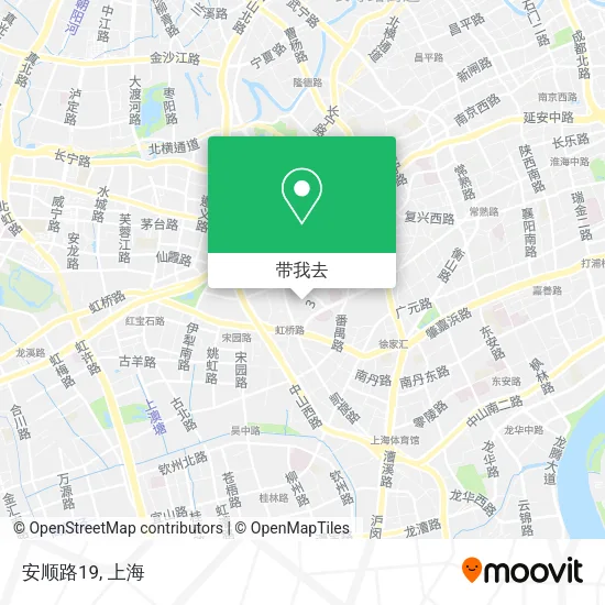 安顺路19地图