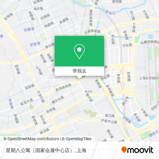 星期八公寓（国家会展中心店）地图