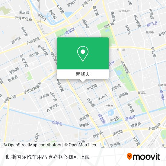 凯斯国际汽车用品博览中心-B区地图