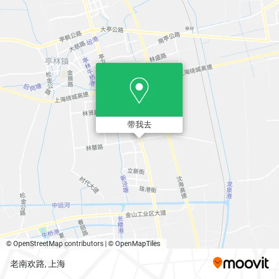 老南欢路地图