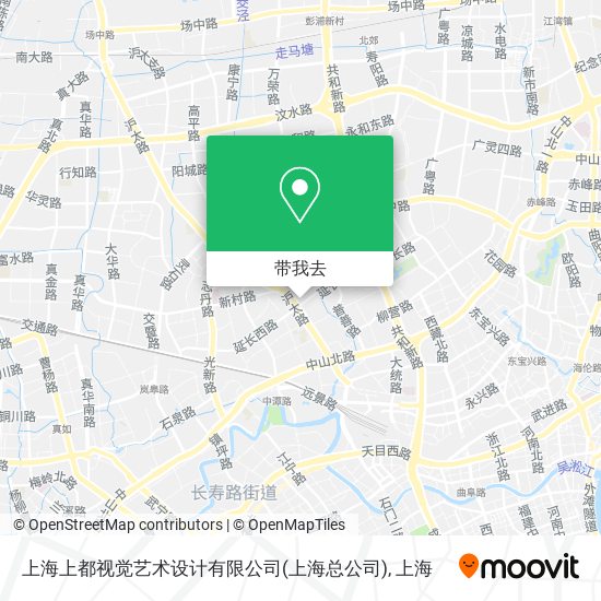 上海上都视觉艺术设计有限公司(上海总公司)地图