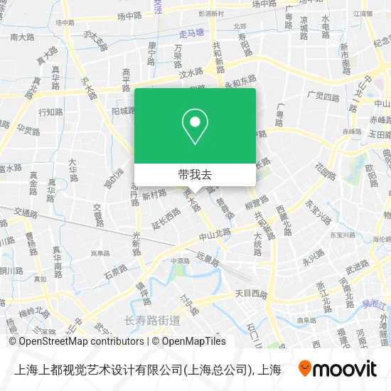 上海上都视觉艺术设计有限公司(上海总公司)地图