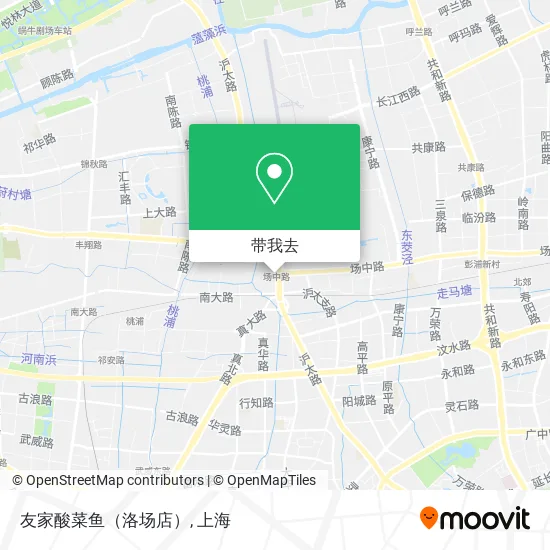 友家酸菜鱼（洛场店）地图