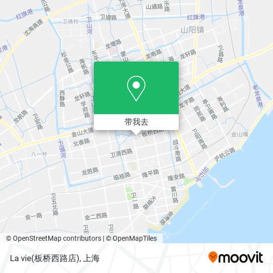 La vie(板桥西路店)地图