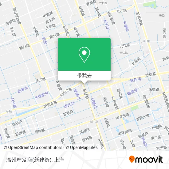 温州理发店(新建街)地图