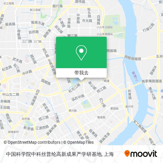 中国科学院中科丝普纶高新成果产学研基地地图