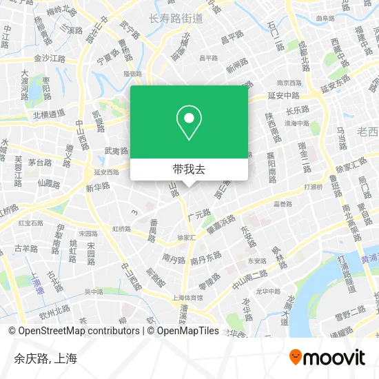 余庆路地图