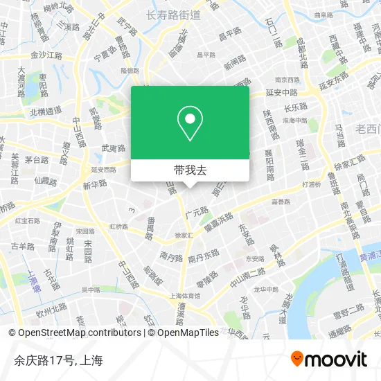 余庆路17号地图