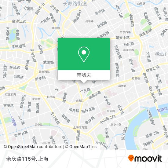 余庆路115号地图