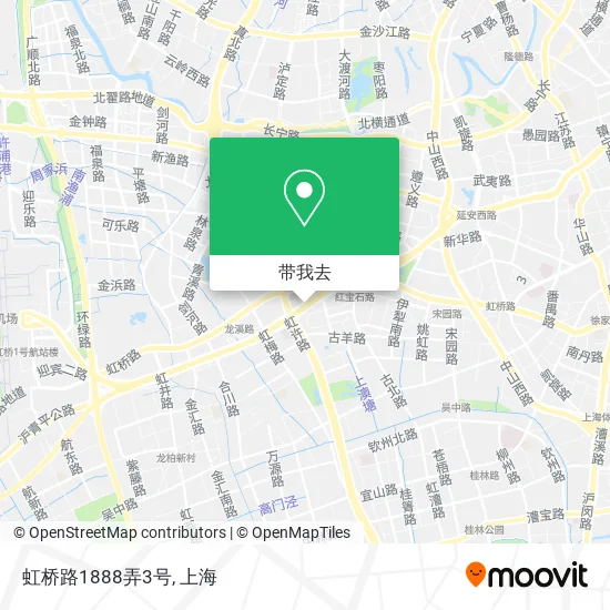 虹桥路1888弄3号地图
