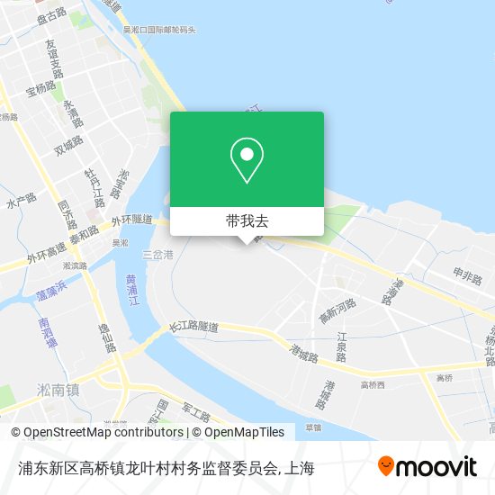 浦东新区高桥镇龙叶村村务监督委员会地图