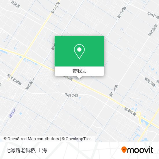 七滧路老街桥地图