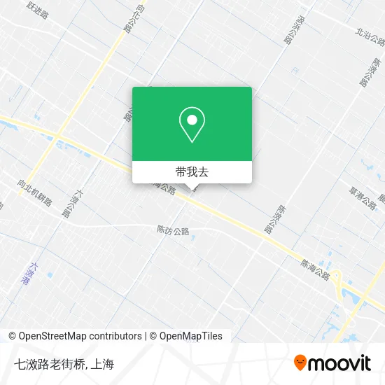 七滧路老街桥地图