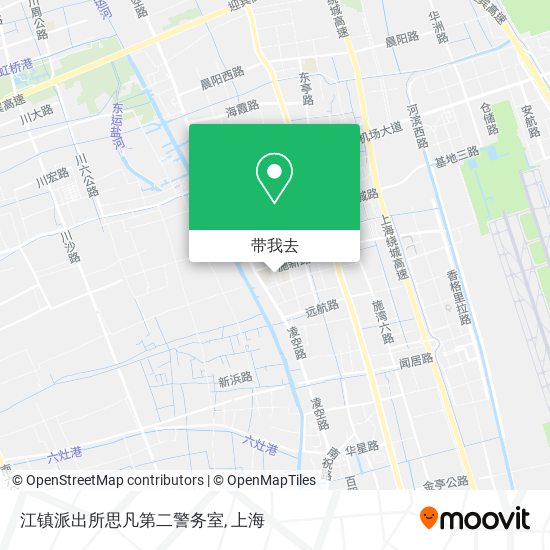 江镇派出所思凡第二警务室地图