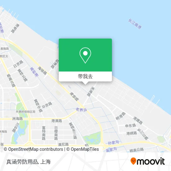 真涵劳防用品地图