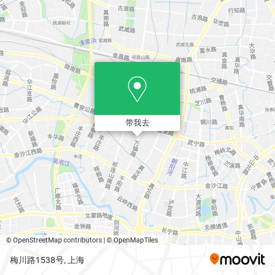 梅川路1538号地图