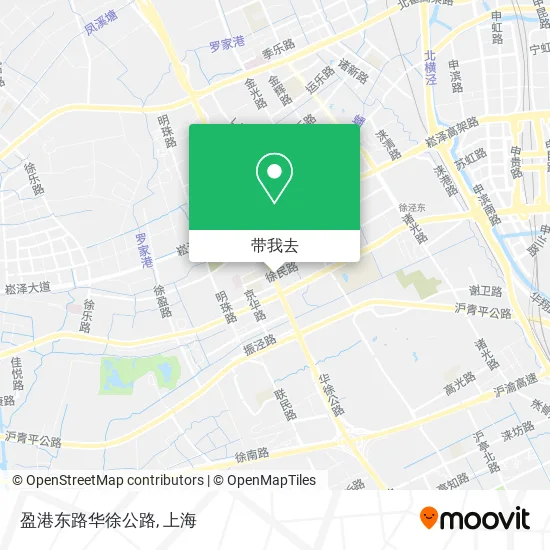 盈港东路华徐公路地图