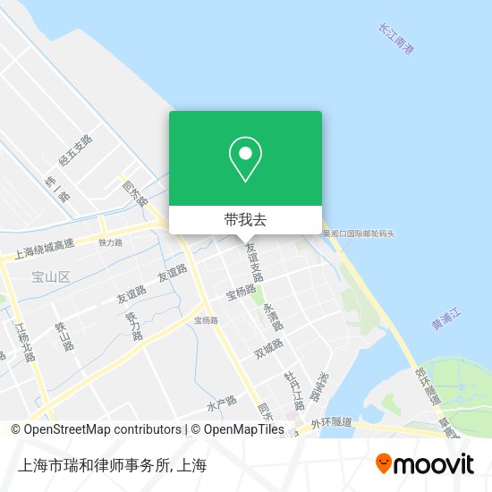 上海市瑞和律师事务所地图
