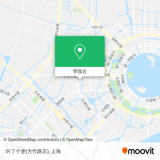 叫了个堡(方竹路店)地图