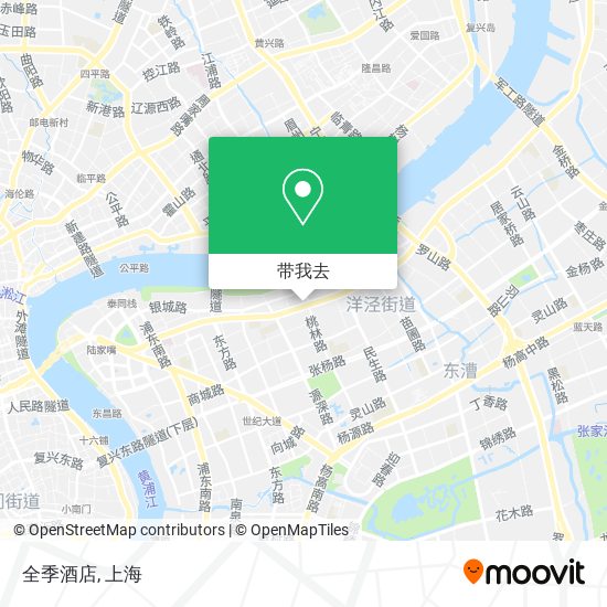 全季酒店地图