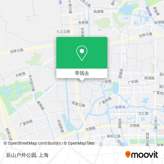 辰山户外公园地图
