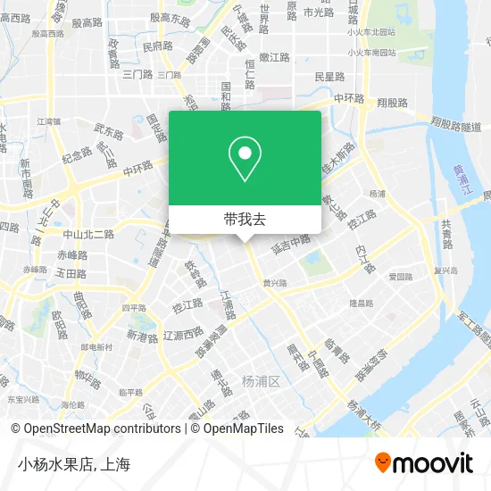 小杨水果店地图