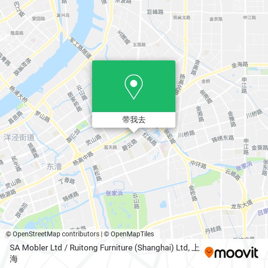 SA Mobler Ltd / Ruitong Furniture (Shanghai) Ltd地图