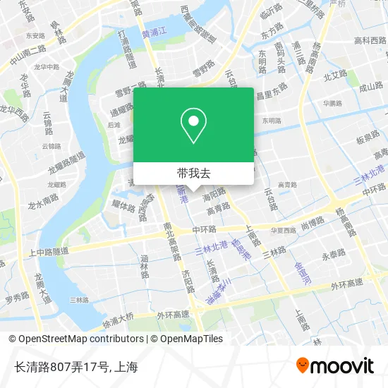 长清路807弄17号地图