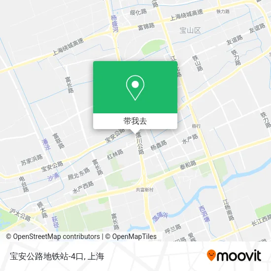 宝安公路地铁站-4口地图