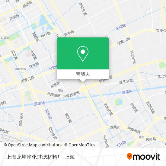 上海龙坤净化过滤材料厂地图