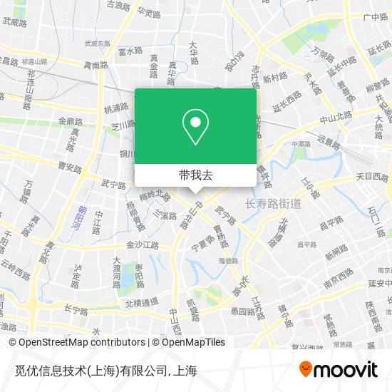 觅优信息技术(上海)有限公司地图