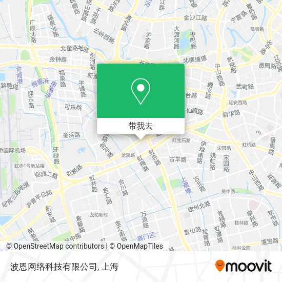 波恩网络科技有限公司地图