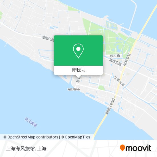 上海海风旅馆地图