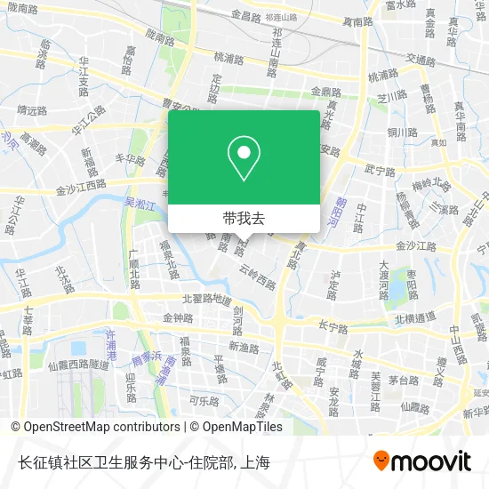长征镇社区卫生服务中心-住院部地图