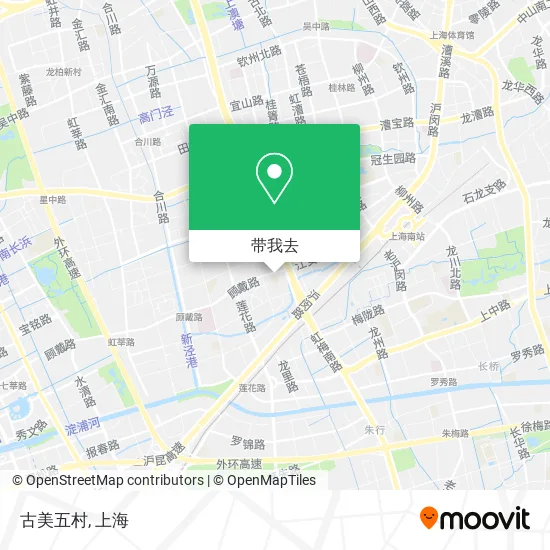 古美五村地图
