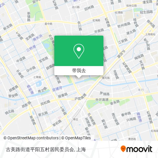 古美路街道平阳五村居民委员会地图