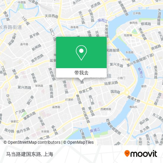 马当路建国东路地图