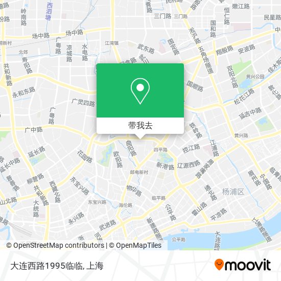 大连西路1995临临地图