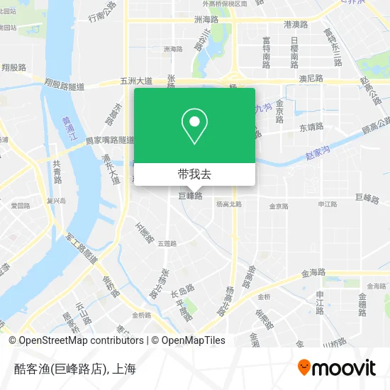 酷客渔(巨峰路店)地图