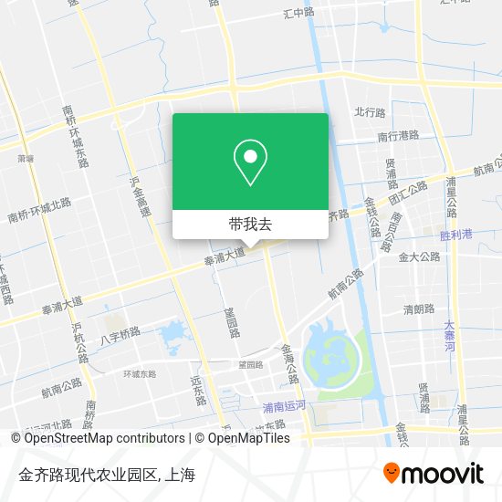 金齐路现代农业园区地图