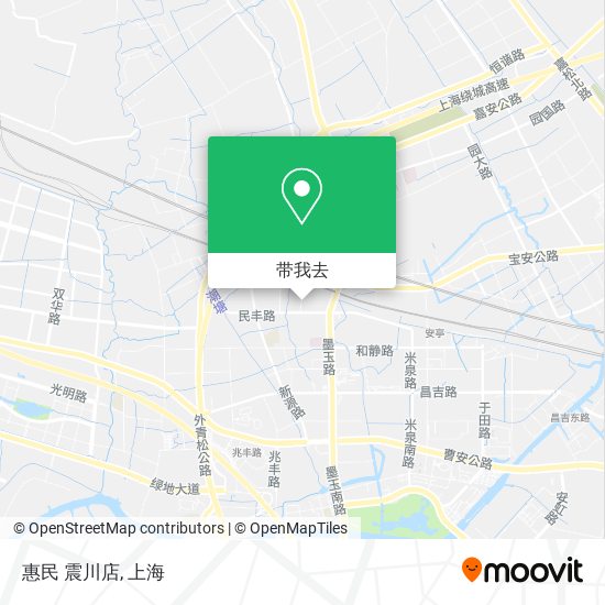 惠民 震川店地图