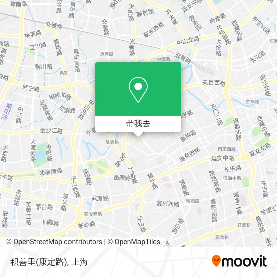 积善里(康定路)地图