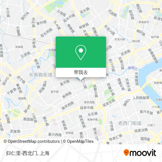归仁里-西北门地图