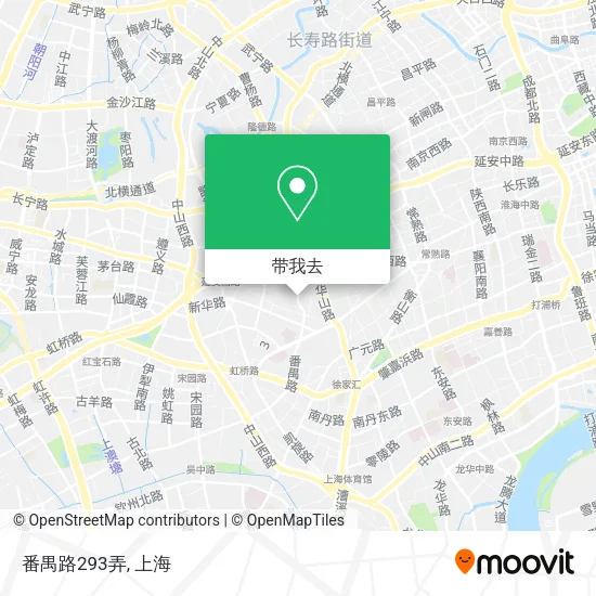 番禺路293弄地图
