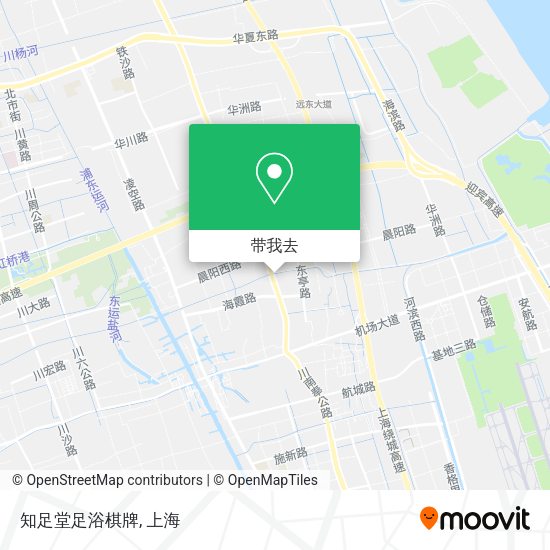 知足堂足浴棋牌地图