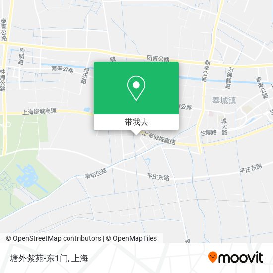塘外紫苑-东1门地图