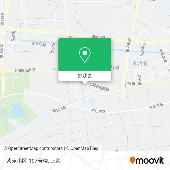 紫苑小区-107号楼地图