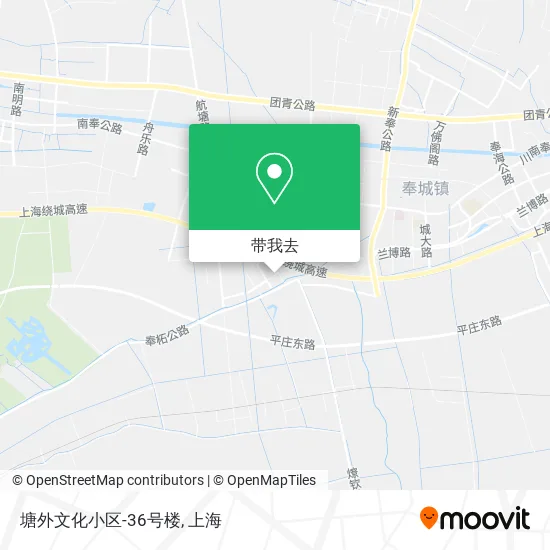 塘外文化小区-36号楼地图