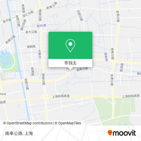 南奉公路地图