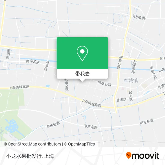 小龙水果批发行地图